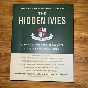 “The Hidden Ivies” College Book